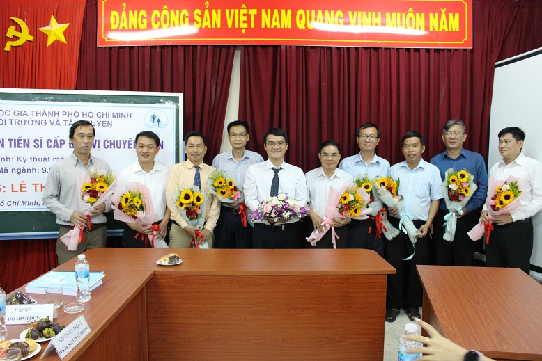 Nghiên cứu sinh Lê Thanh Sơn bảo vệ thành công LATS cấp ĐVCM