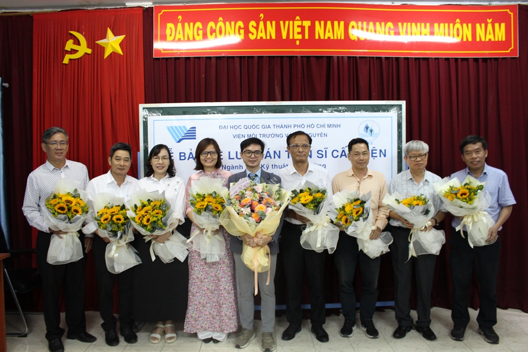 Nghiên cứu sinh Trần Thành bảo vệ thành công LATS cấp Viện với 8 công bố trong đó 5 công bố thuộc SCIE Q1, Q2, được Hội đồng đánh giá xuất sắc